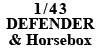 1/43 Defender & Horsebox Royal Parks Constabulary