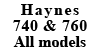 Haynes 740,760 Series All models '82 - '88