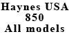 Haynes USA 850 All models '93 - '97