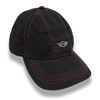 Mini emblem cap